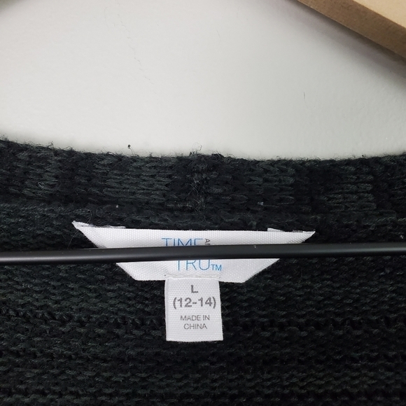 Time and Tru Button Cardigan Large - Picture 2 of 5